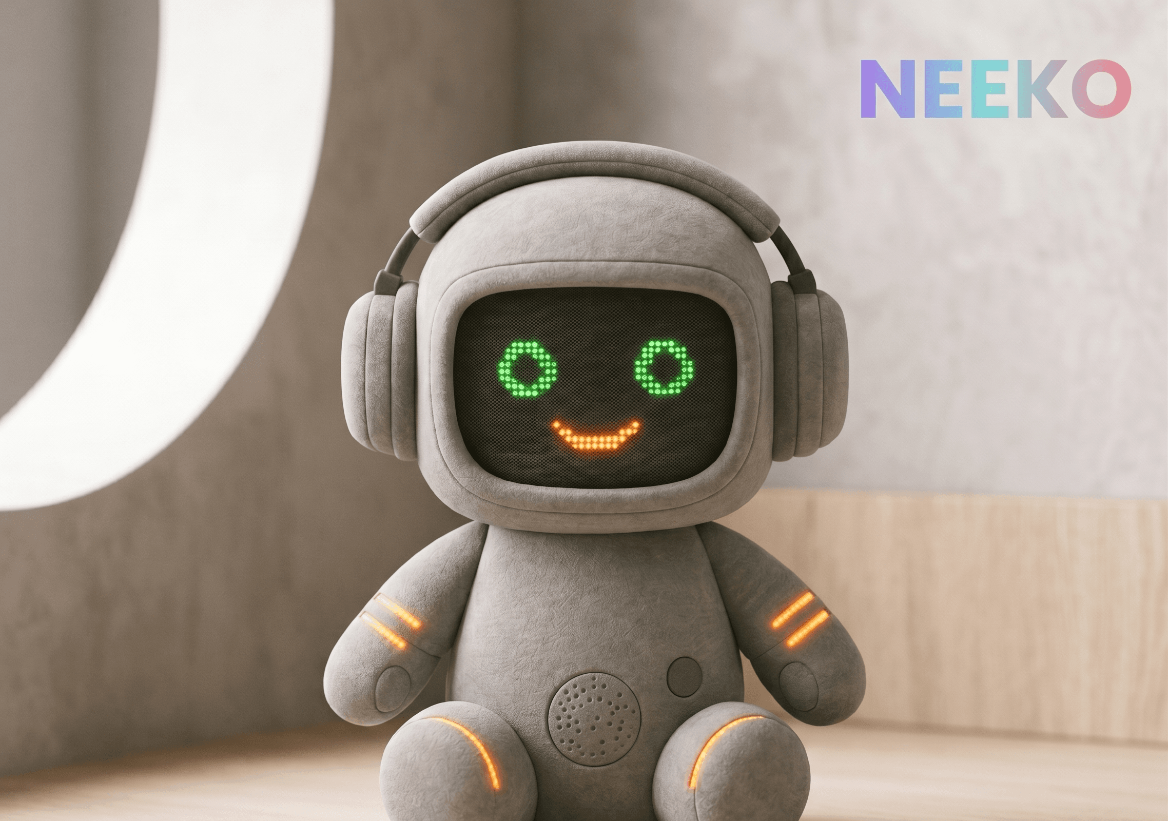 NEEKO fiziksel yapay zeka arkadaş prototipi